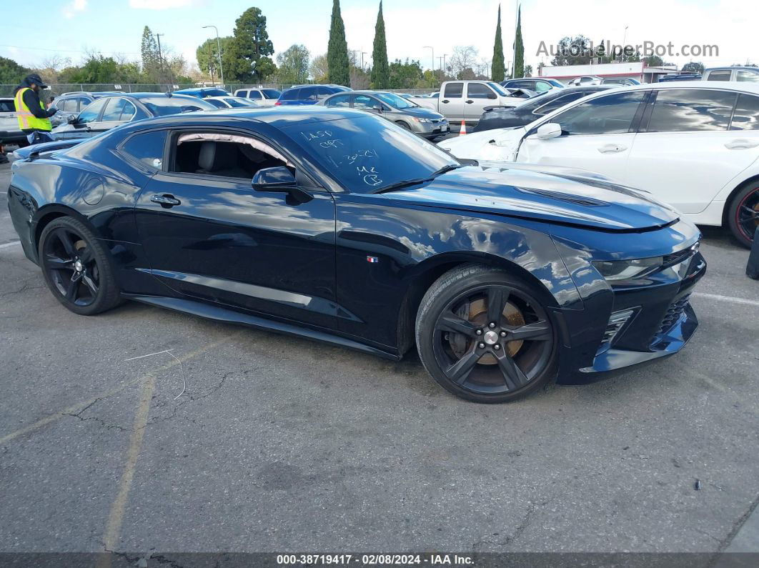 2017 Chevrolet Camaro 2ss Black vin: 1G1FH1R79H0151660