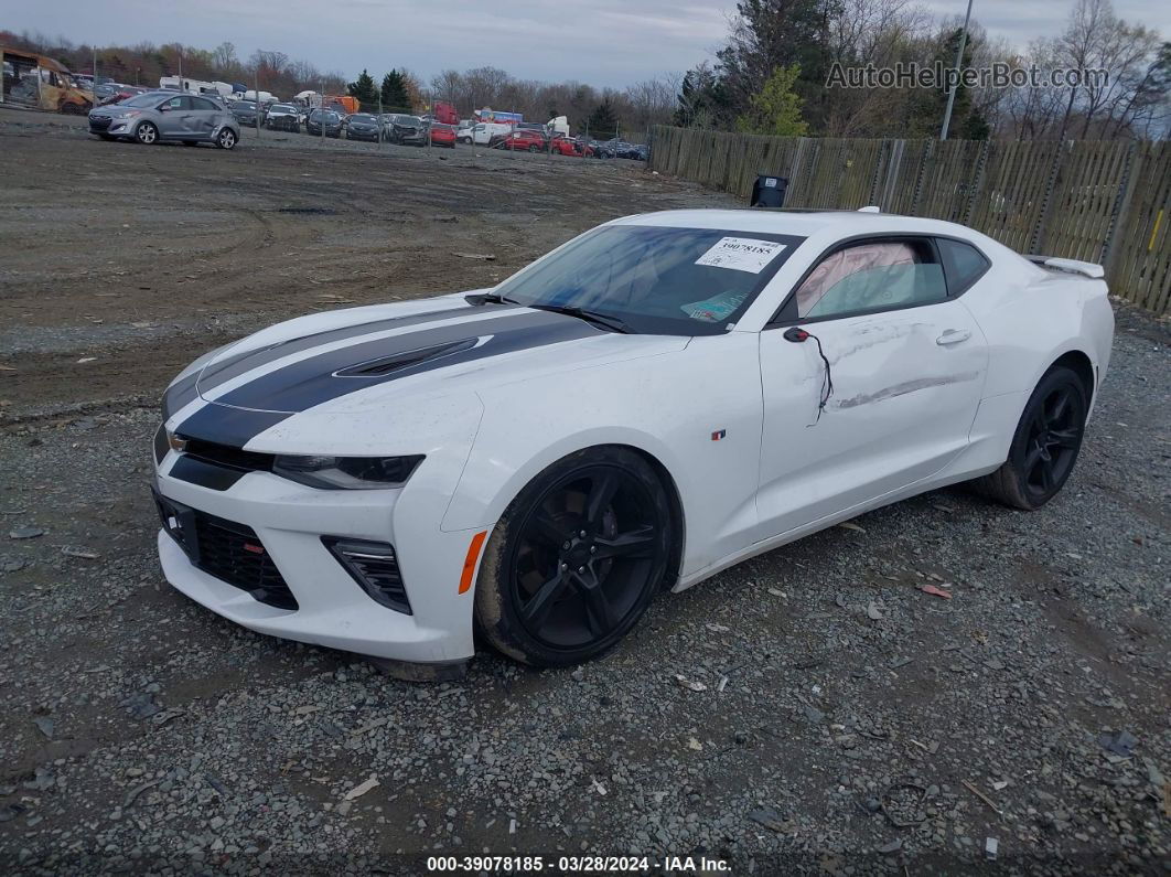 2018 Chevrolet Camaro 2ss Белый vin: 1G1FH1R79J0170165