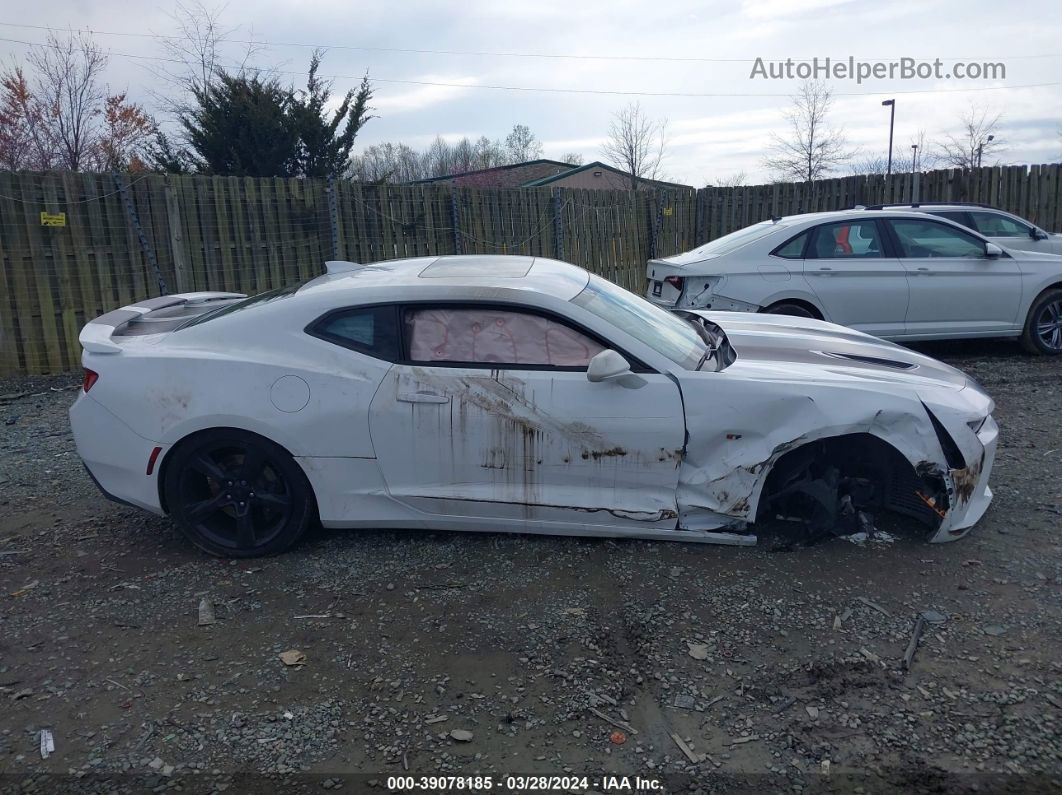 2018 Chevrolet Camaro 2ss White vin: 1G1FH1R79J0170165