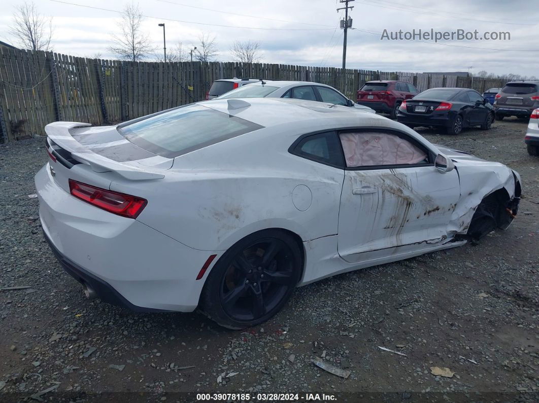 2018 Chevrolet Camaro 2ss White vin: 1G1FH1R79J0170165