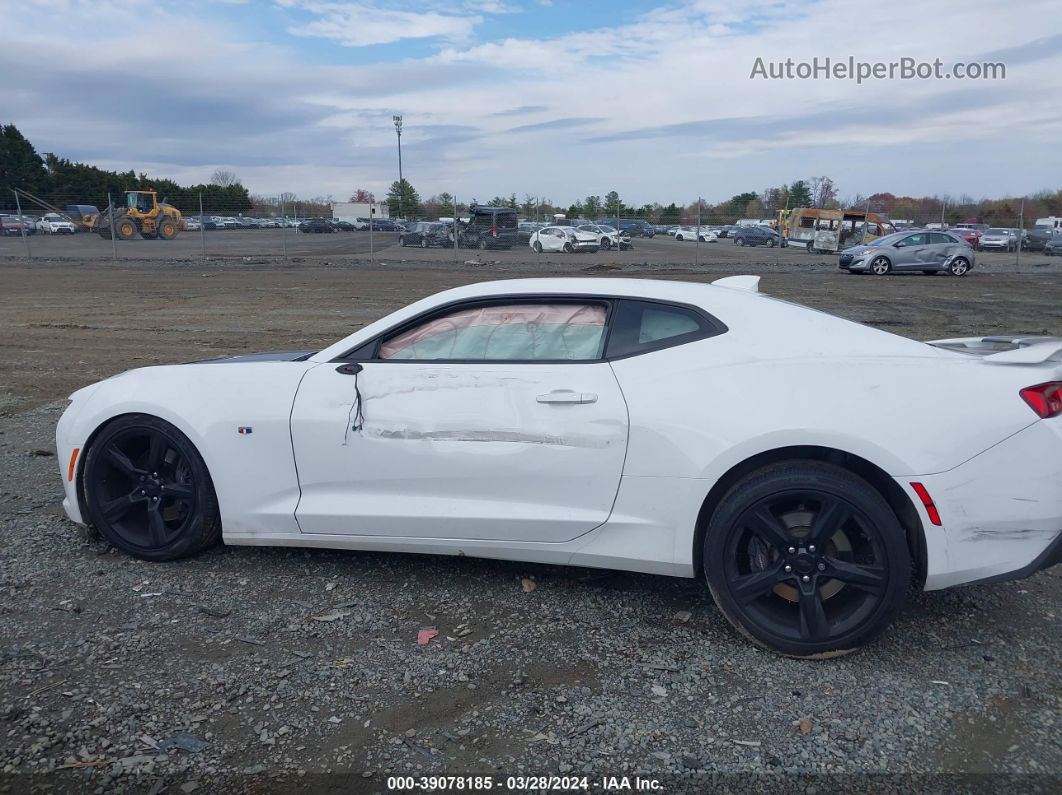 2018 Chevrolet Camaro 2ss White vin: 1G1FH1R79J0170165