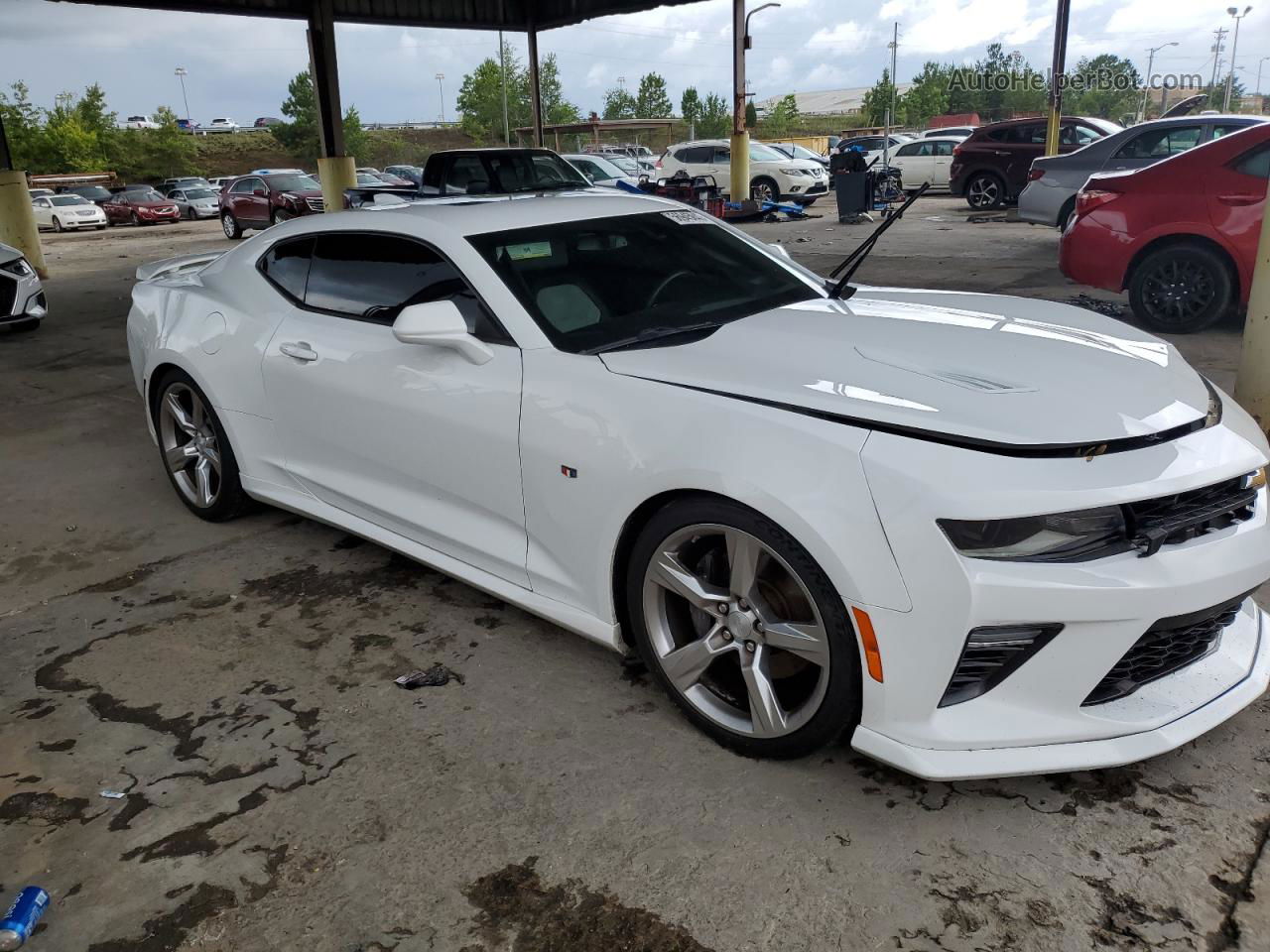 2017 Chevrolet Camaro Ss Белый vin: 1G1FH1R7XH0115735