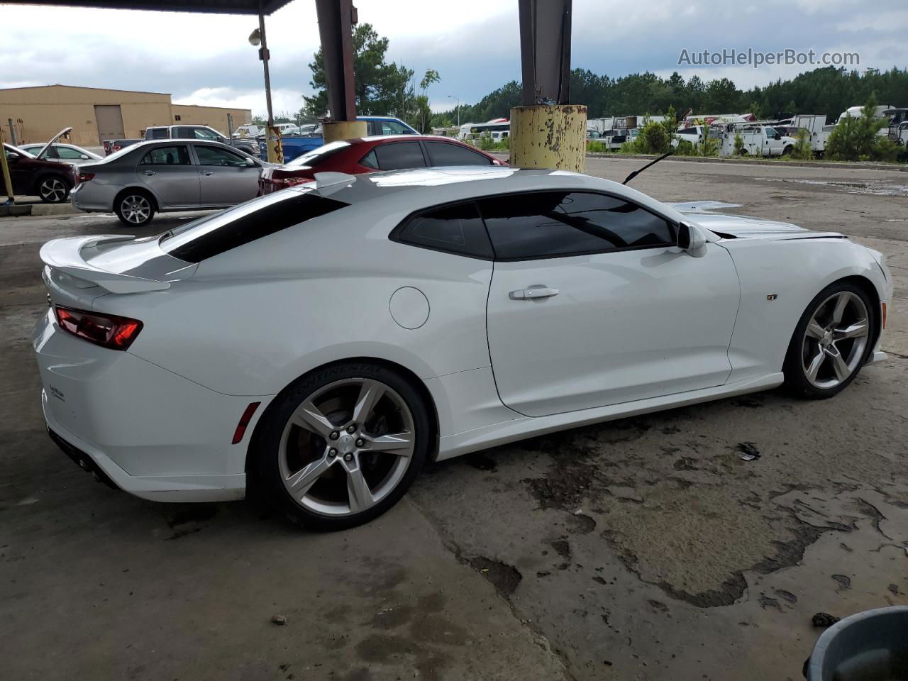 2017 Chevrolet Camaro Ss Белый vin: 1G1FH1R7XH0115735