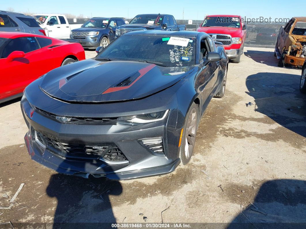 2017 Chevrolet Camaro 2ss Gray vin: 1G1FH1R7XH0162618