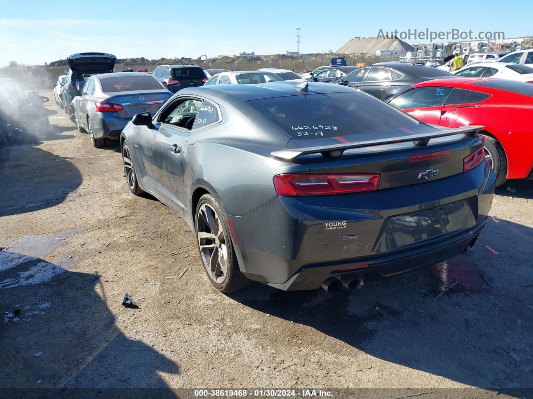 2017 Chevrolet Camaro 2ss Gray vin: 1G1FH1R7XH0162618