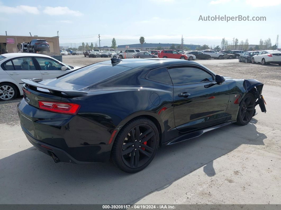 2017 Chevrolet Camaro 2ss Black vin: 1G1FH1R7XH0169262