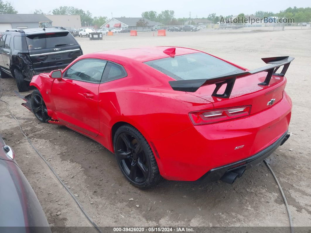 2018 Chevrolet Camaro 2ss Red vin: 1G1FH1R7XJ0104689