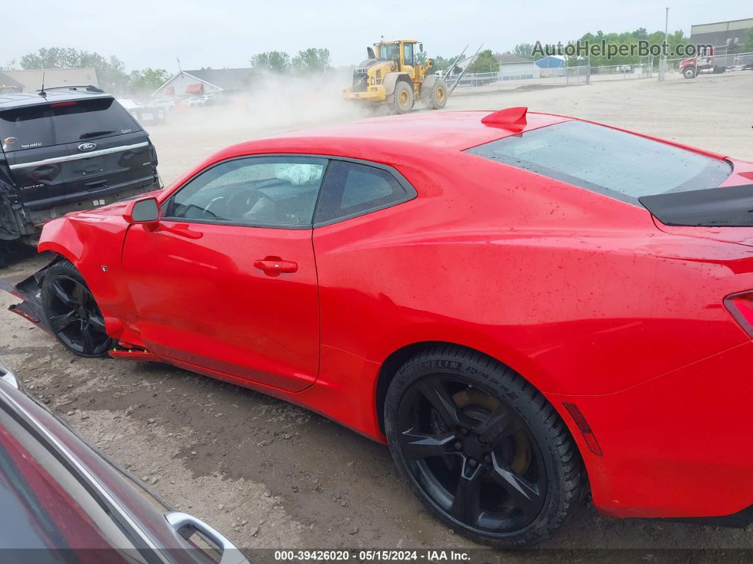 2018 Chevrolet Camaro 2ss Red vin: 1G1FH1R7XJ0104689