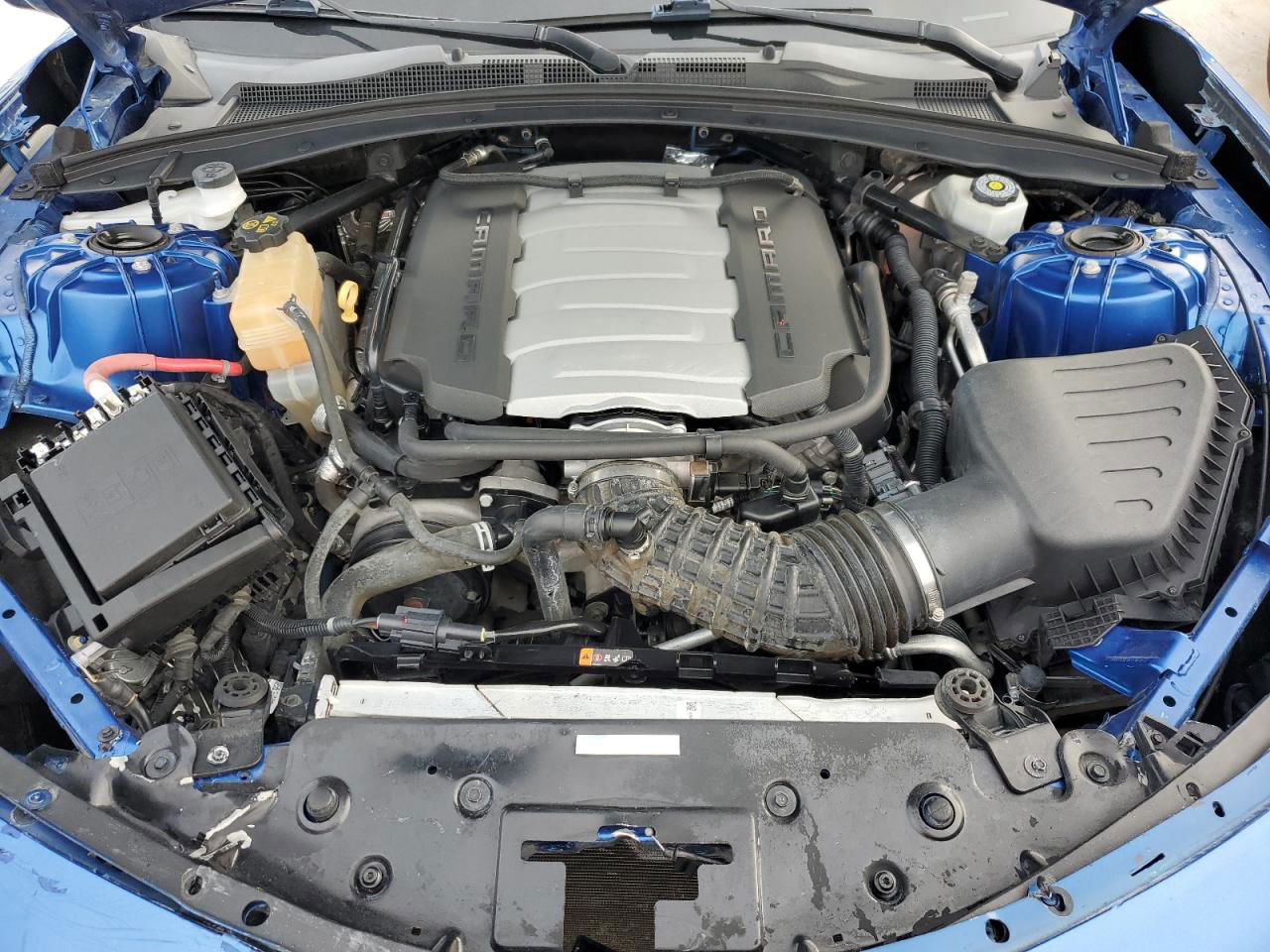 2018 Chevrolet Camaro Ss Синий vin: 1G1FH1R7XJ0130712