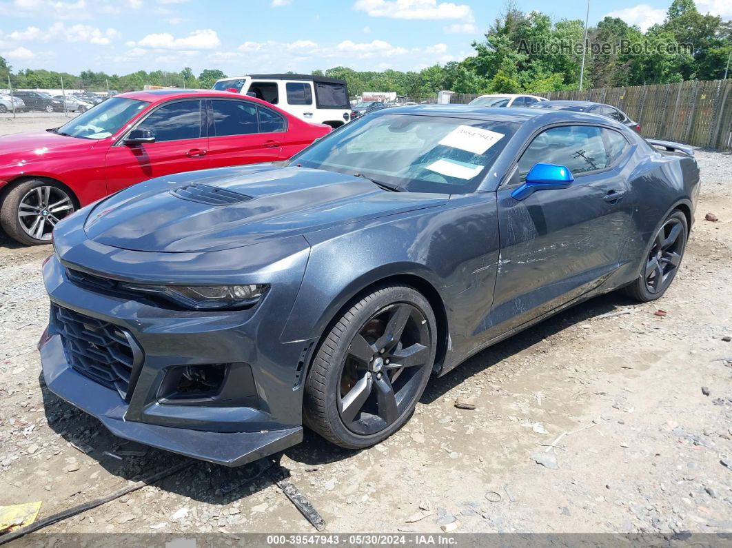 2020 Chevrolet Camaro Rwd  2ss Gray vin: 1G1FH1R7XL0113170