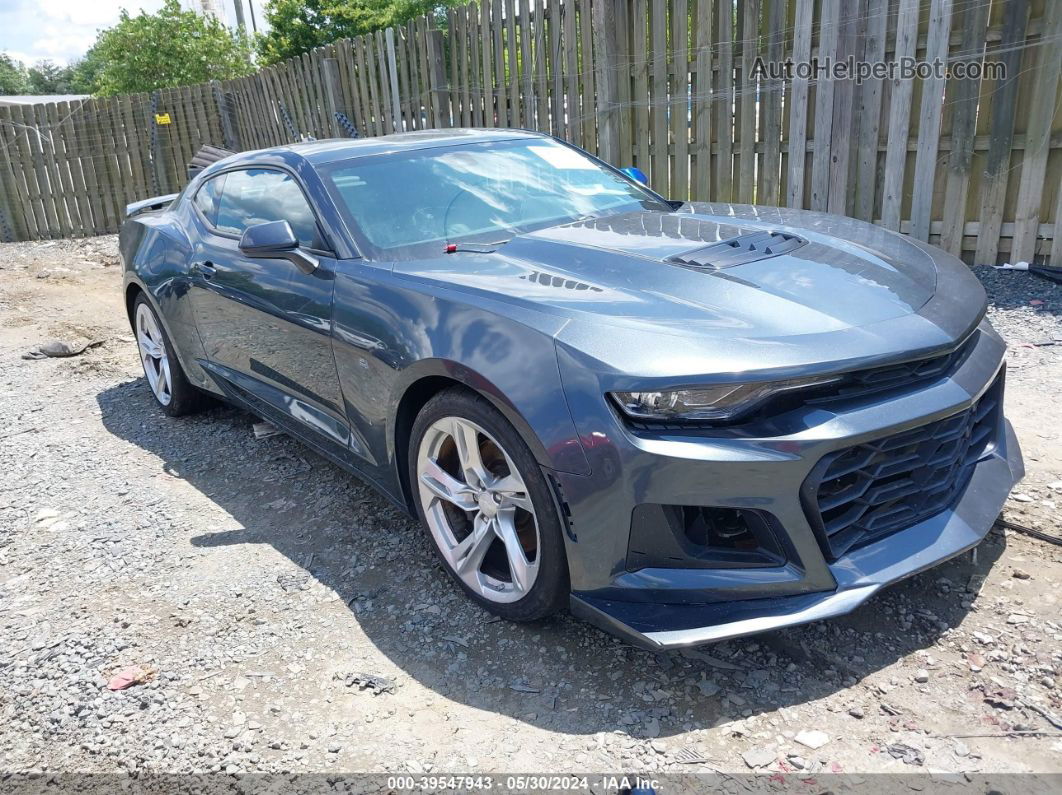 2020 Chevrolet Camaro Rwd  2ss Gray vin: 1G1FH1R7XL0113170