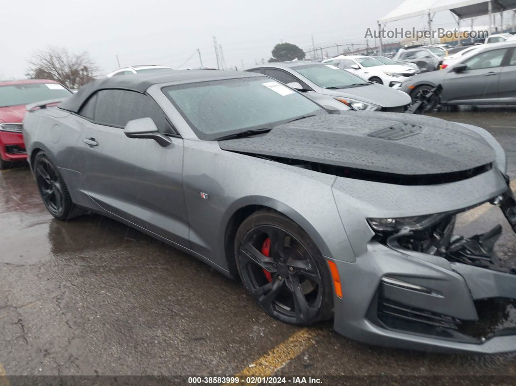 2020 Chevrolet Camaro Rwd  2ss Серый vin: 1G1FH3D72L0110203