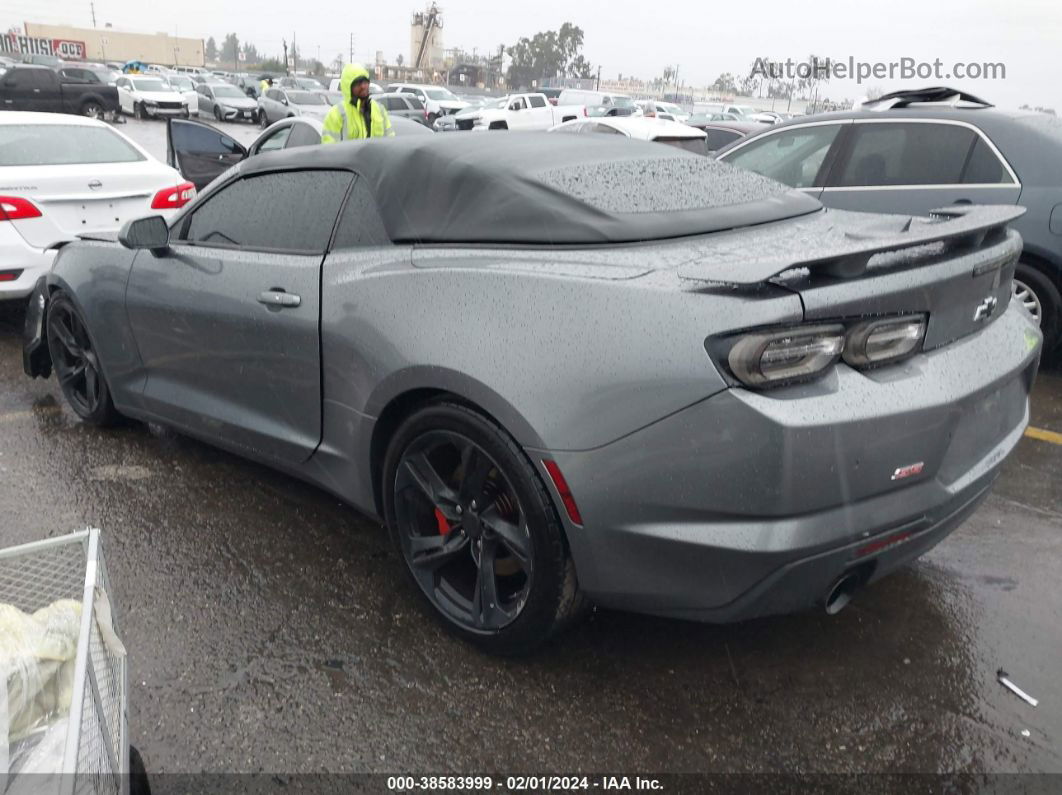 2020 Chevrolet Camaro Rwd  2ss Gray vin: 1G1FH3D72L0110203