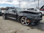 2018 Chevrolet Camaro Ss Black vin: 1G1FH3D73J0127203