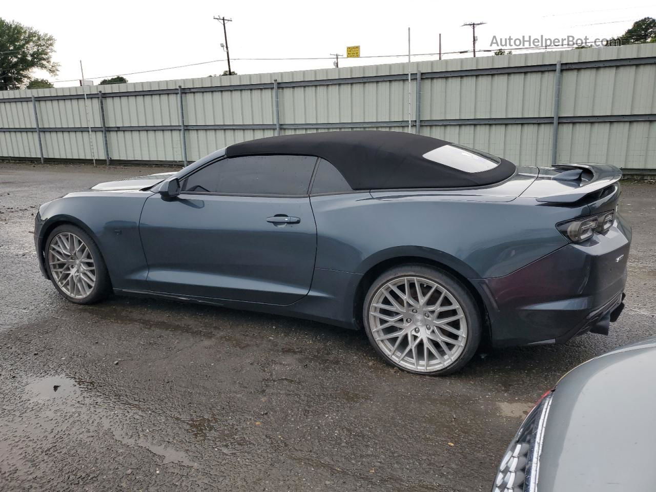 2020 Chevrolet Camaro Ss Gray vin: 1G1FH3D74L0133255