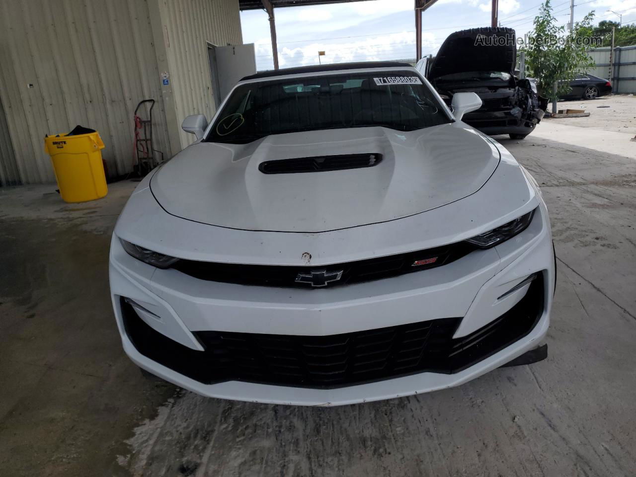 2020 Chevrolet Camaro Ss Белый vin: 1G1FH3D79L0126088