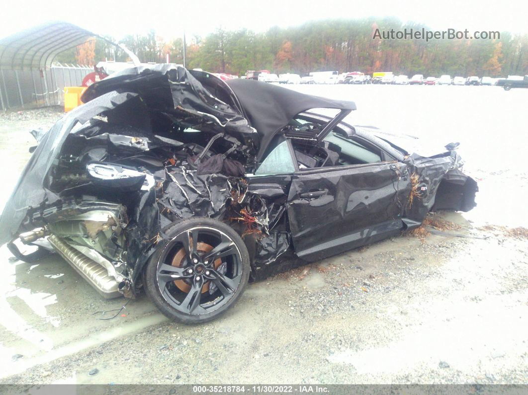 2020 Chevrolet Camaro 2ss Black vin: 1G1FH3D7XL0116718