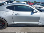 2018 Chevrolet Camaro Zl1 Silver vin: 1G1FJ1R63J0129638