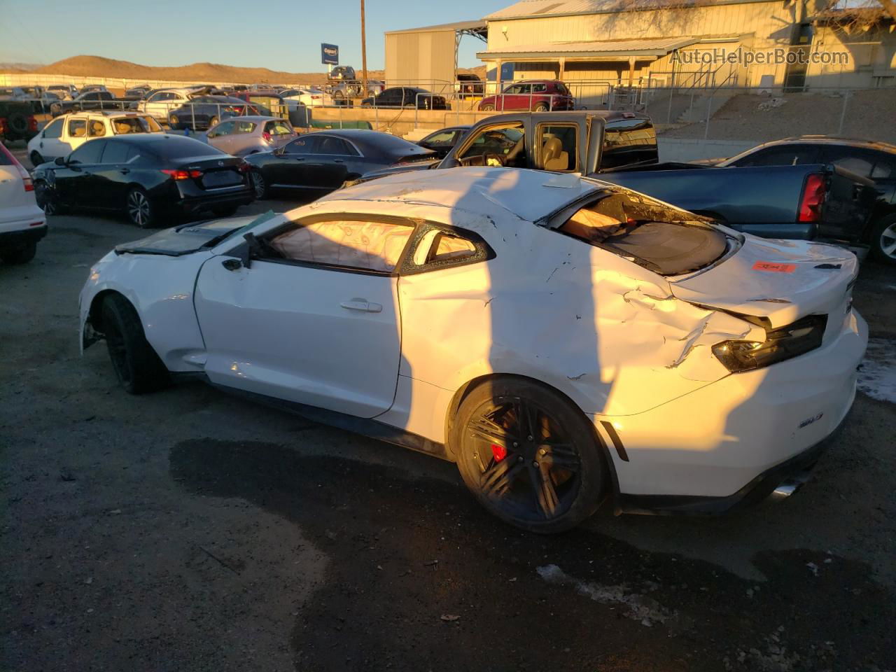 2018 Chevrolet Camaro Zl1 White vin: 1G1FJ1R63J0174207