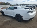 2018 Chevrolet Camaro Zl1 White vin: 1G1FJ1R65J0169686