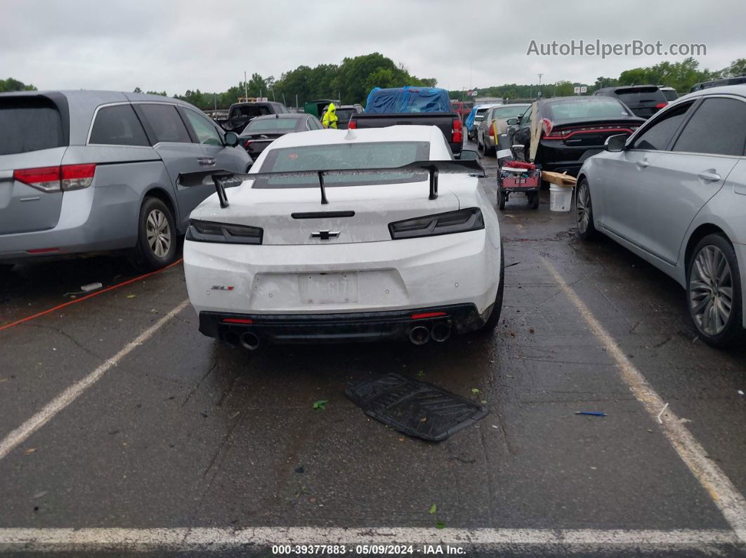 2018 Chevrolet Camaro Zl1 Белый vin: 1G1FJ1R68J0157466