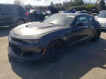 2018 Chevrolet Camaro Zl1 Gray vin: 1G1FJ1R68J0173490