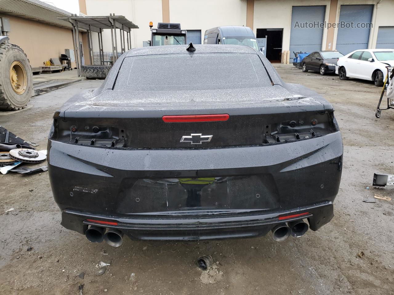 2017 Chevrolet Camaro Zl1 Black vin: 1G1FJ1R6XH0177681