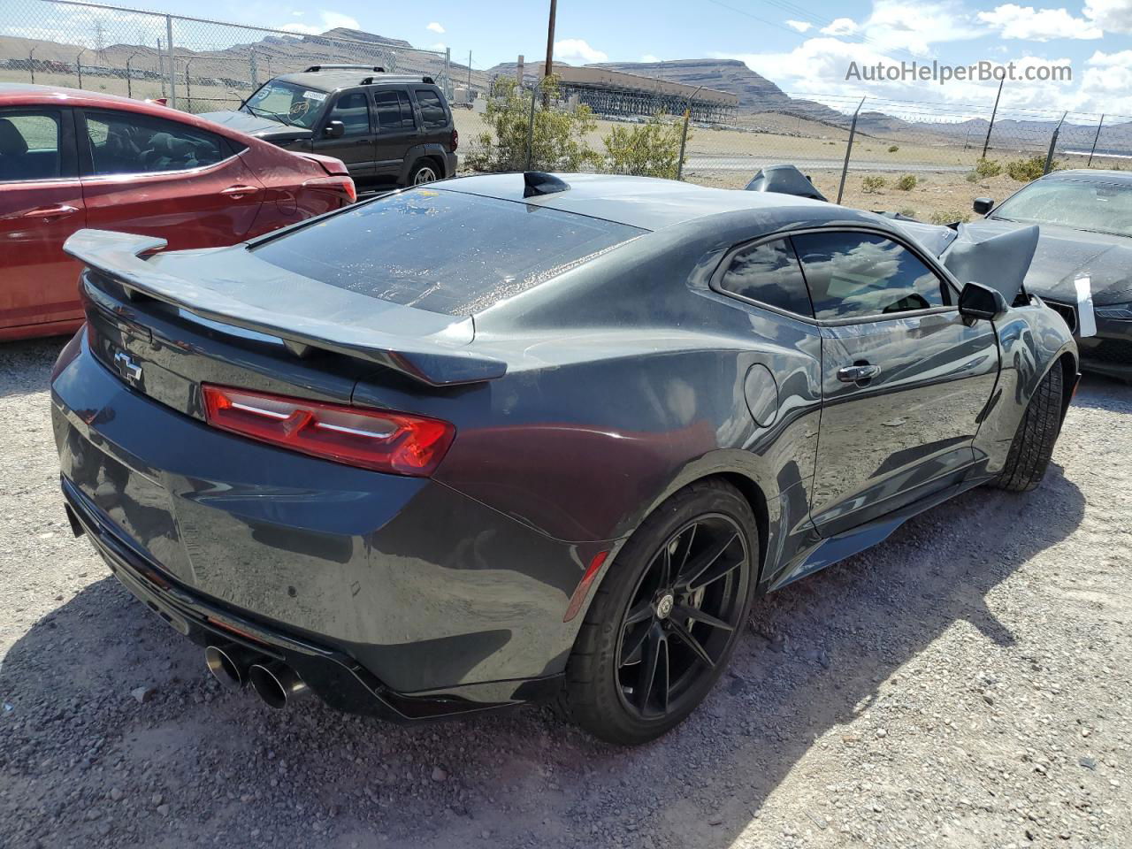 2017 Chevrolet Camaro Zl1 Угольный vin: 1G1FK1R62H0204594