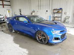 2018 Chevrolet Camaro Zl1 Blue vin: 1G1FK1R62J0105599