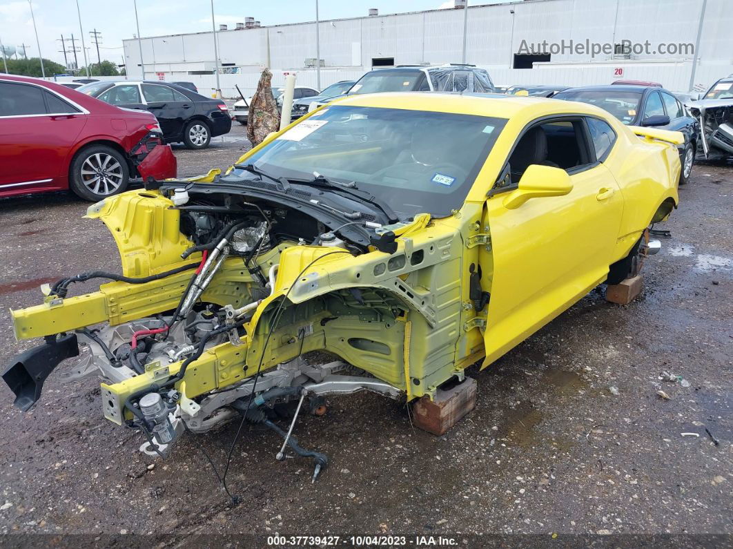 2018 Chevrolet Camaro Zl1 Yellow vin: 1G1FK1R63J0122167