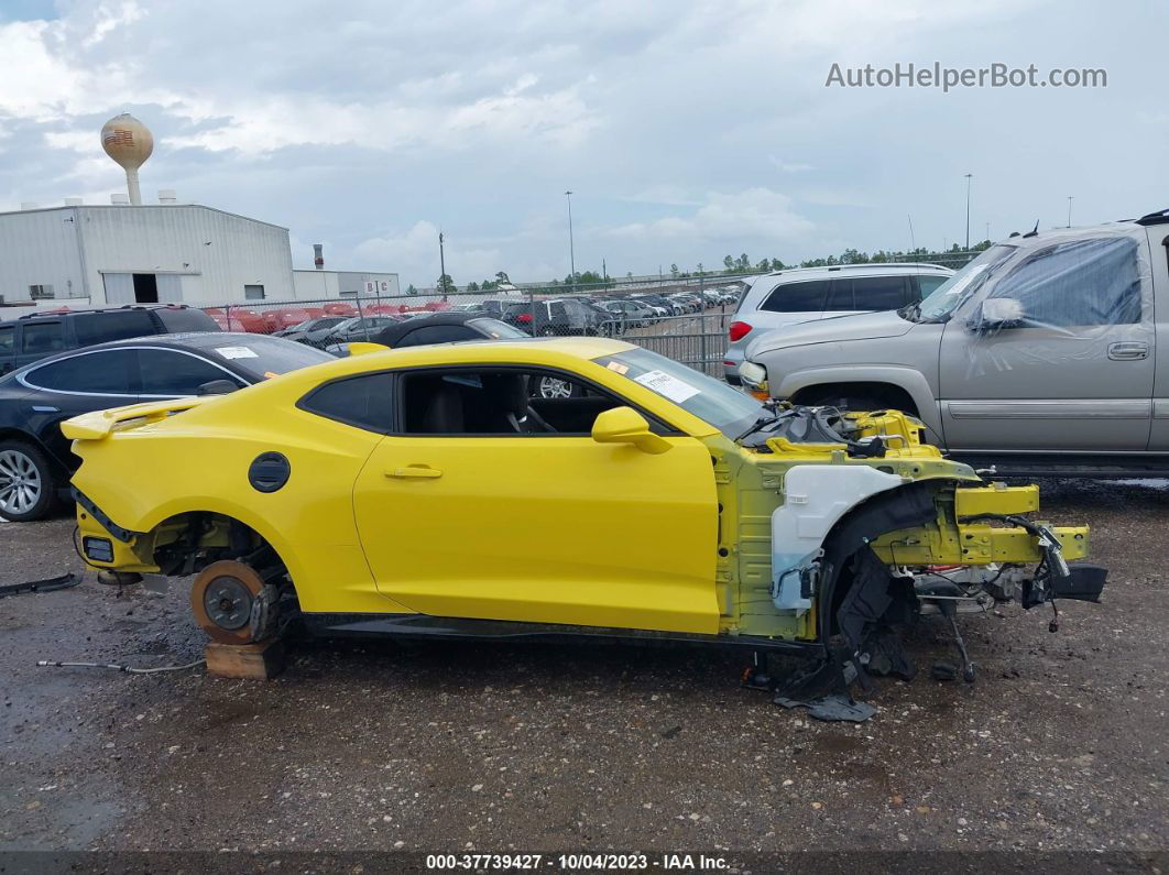 2018 Chevrolet Camaro Zl1 Yellow vin: 1G1FK1R63J0122167