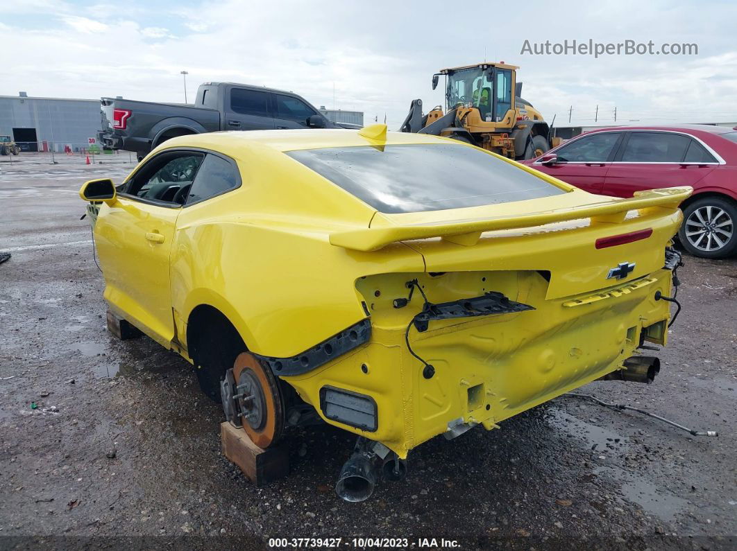 2018 Chevrolet Camaro Zl1 Yellow vin: 1G1FK1R63J0122167