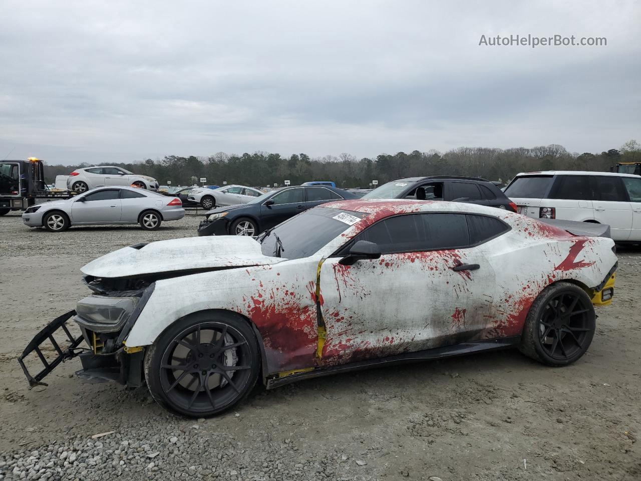 2018 Chevrolet Camaro Zl1 Two Tone vin: 1G1FK1R64J0120427