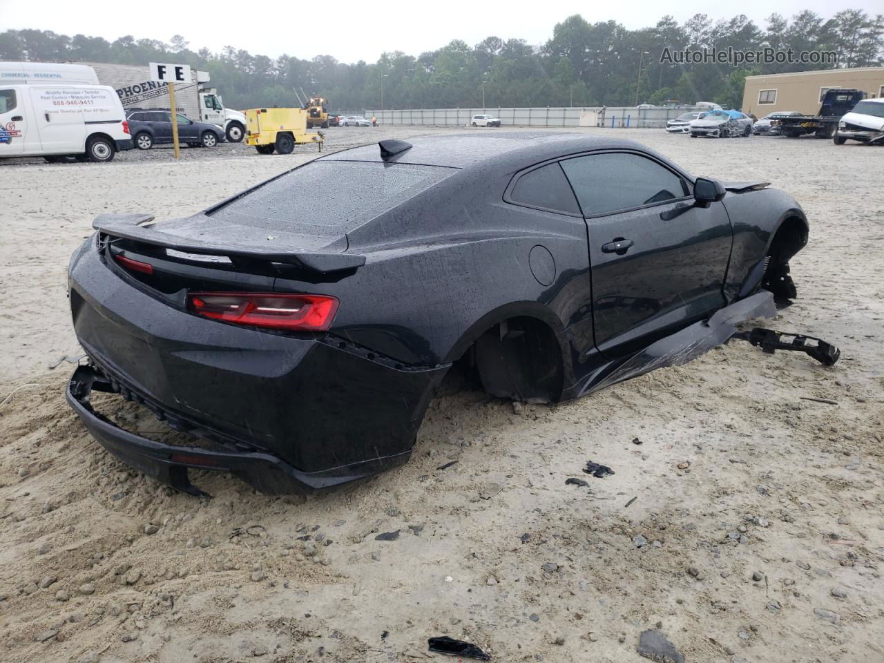 2018 Chevrolet Camaro Zl1 Black vin: 1G1FK1R68J0114680