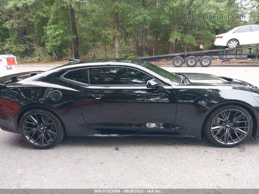 2018 Chevrolet Camaro Zl1 Black vin: 1G1FK1R6XJ0155490