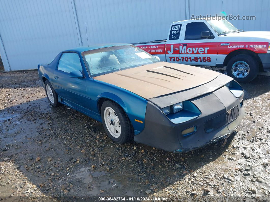 1991 Chevrolet Camaro Rs Blue vin: 1G1FP23E0ML164368