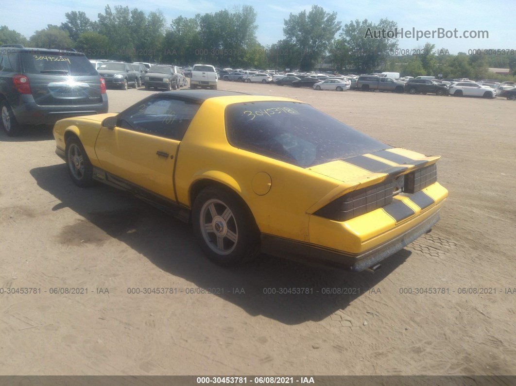 1991 Chevrolet Camaro Rs Желтый vin: 1G1FP23E1ML149331