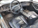 1991 Chevrolet Camaro Rs Бирюзовый vin: 1G1FP23E3ML165367