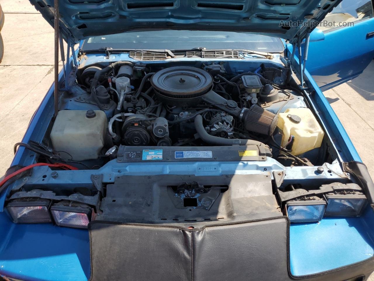 1991 Chevrolet Camaro Rs Blue vin: 1G1FP23E4ML123967