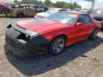 1991 Chevrolet Camaro Rs Red vin: 1G1FP23E5ML197639