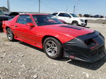 1991 Chevrolet Camaro Rs Red vin: 1G1FP23E5ML197639