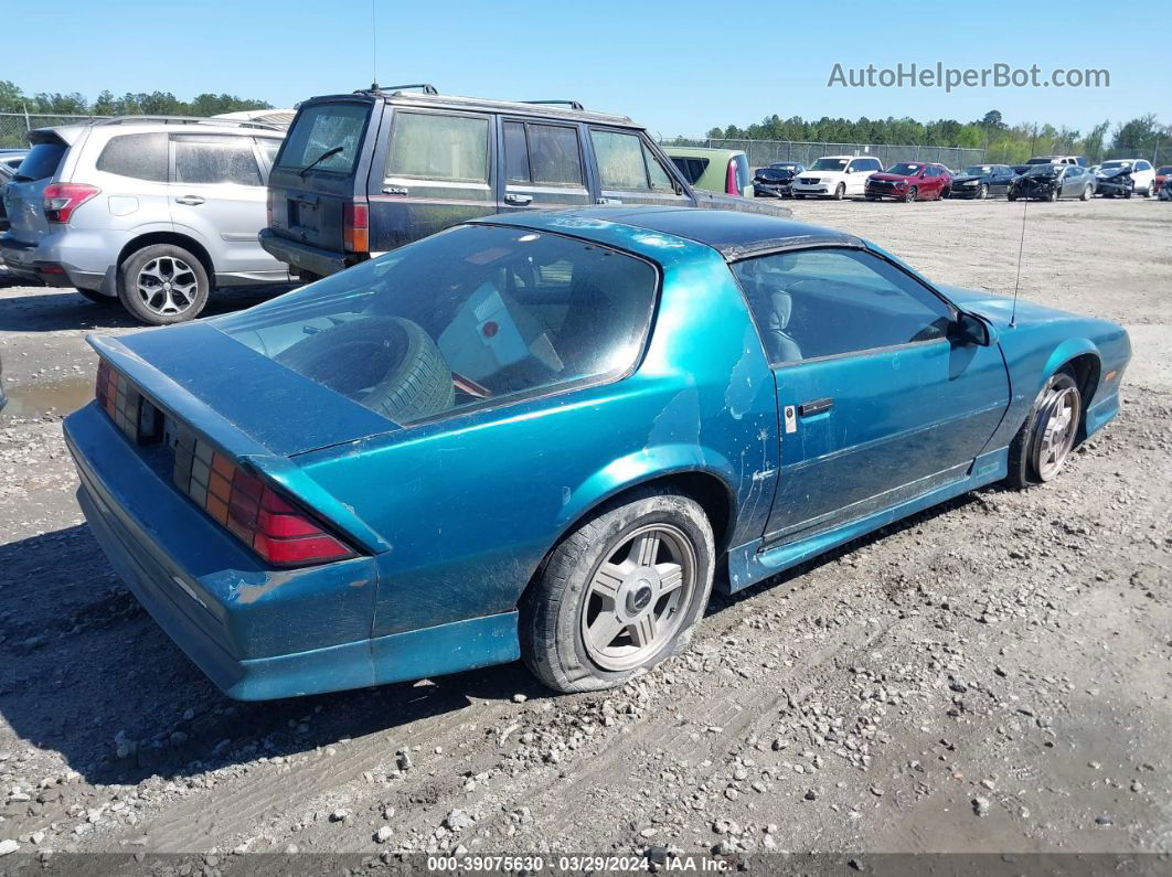 1991 Chevrolet Camaro Rs Green vin: 1G1FP23E6ML166691