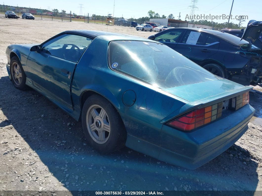 1991 Chevrolet Camaro Rs Green vin: 1G1FP23E6ML166691