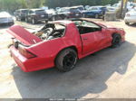 1991 Chevrolet Camaro Rs Red vin: 1G1FP23E8ML143087