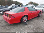 1991 Chevrolet Camaro Rs Red vin: 1G1FP23E8ML190345