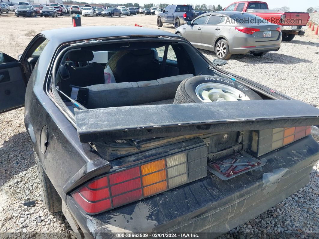 1991 Chevrolet Camaro Rs Black vin: 1G1FP23T1ML107014