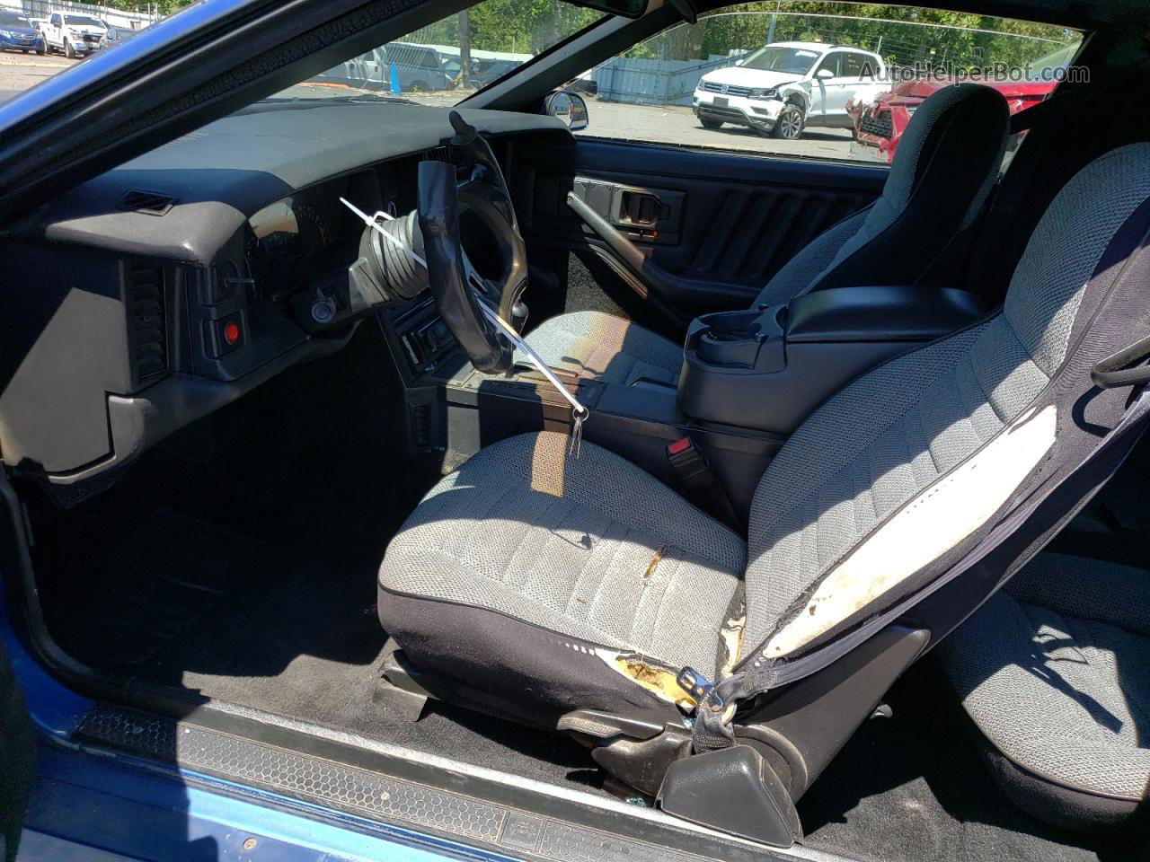 1991 Chevrolet Camaro Rs Blue vin: 1G1FP23T3ML149460