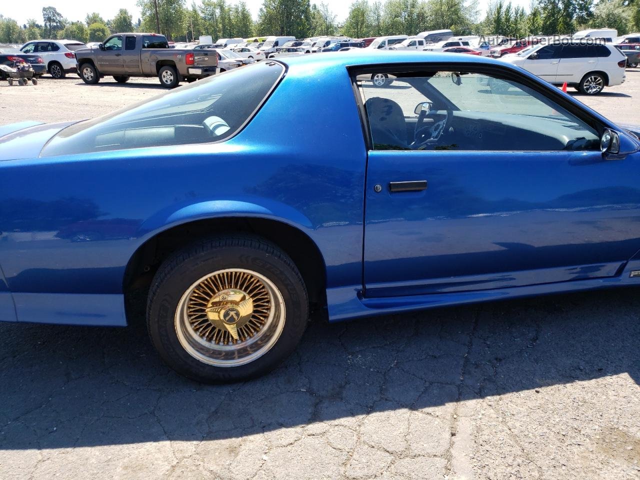 1991 Chevrolet Camaro Rs Blue vin: 1G1FP23T3ML149460