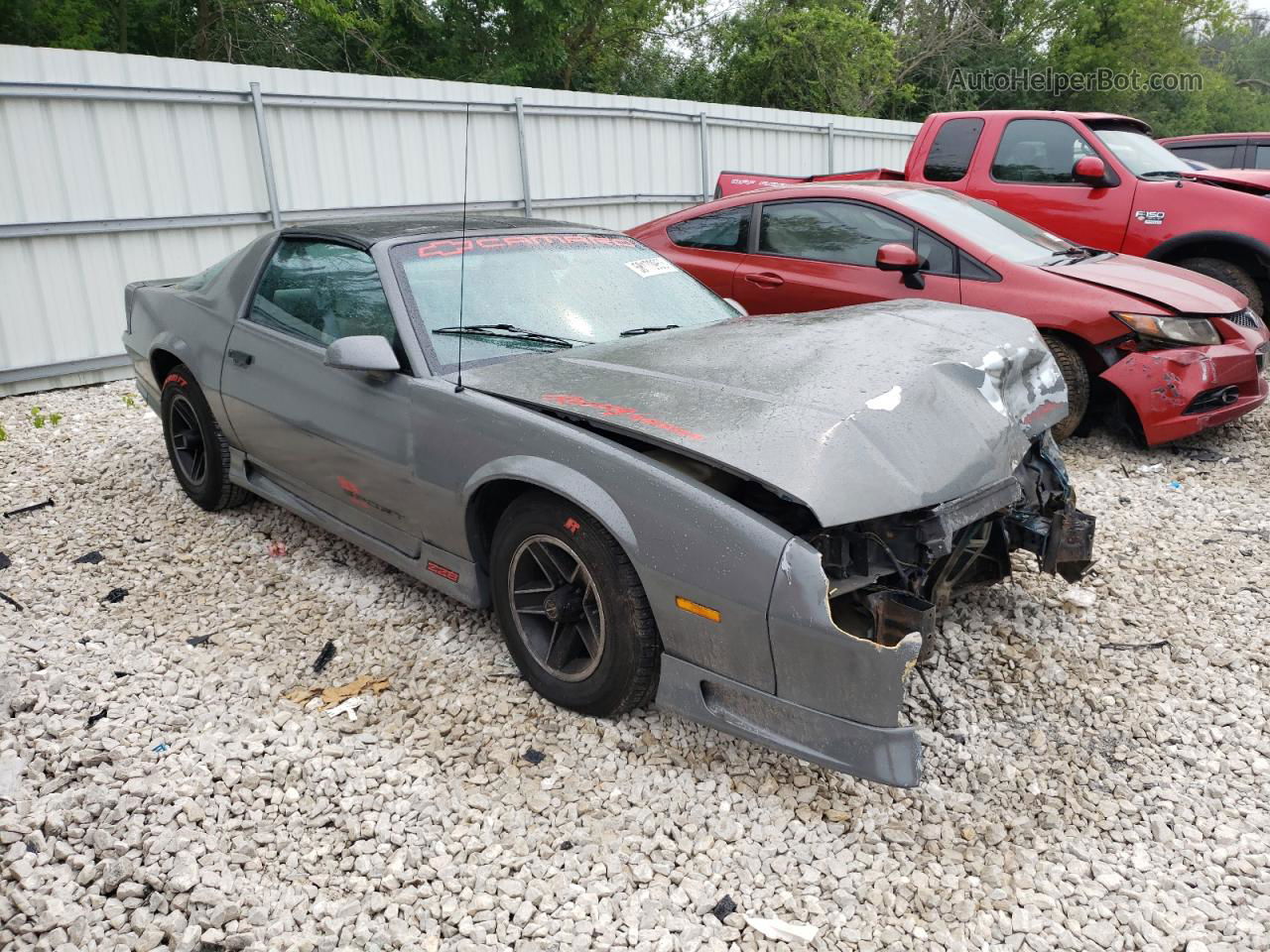 1991 Chevrolet Camaro Rs Gray vin: 1G1FP23T5ML153414