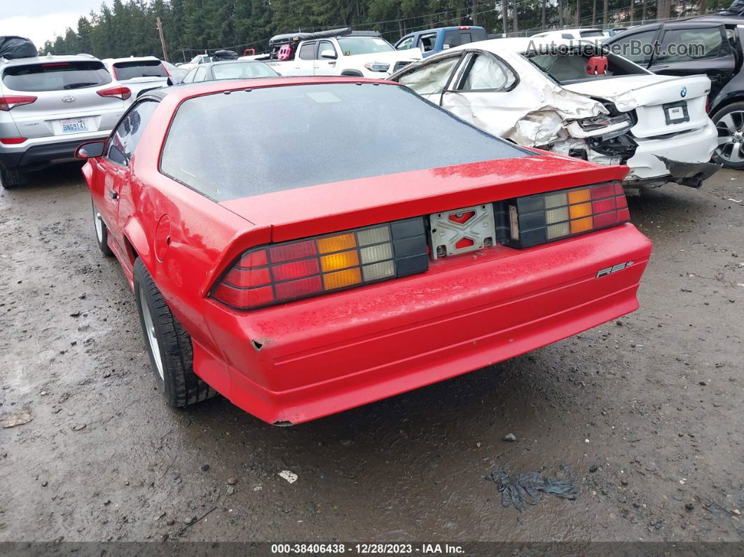 1991 Chevrolet Camaro Rs Красный vin: 1G1FP23T8ML103705